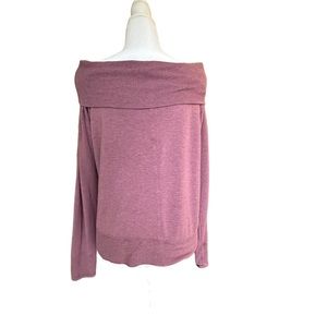 Athleta Pink Studio Barre Sweatshirt.